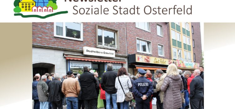Erster Newsletter Soziale Stadt Osterfeld ist erschienen! Erster Newsletter Soziale Stadt Osterfeld ist erschienen!