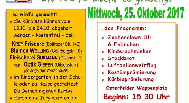 Halloween in Osterfeld Halloween in Osterfeld