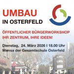 Bürgerveranstaltung zur Umgestaltung des Osterfelder Zentrums